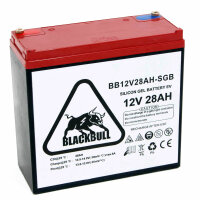 Akku 12 Volt 28Ah 1 Stk. BLACKBULL